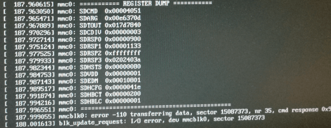 RPi3 gone titsup