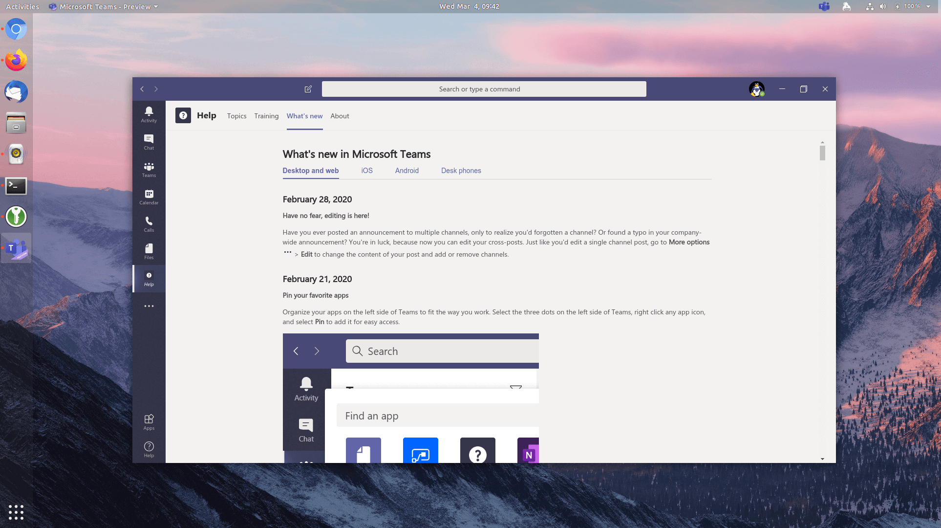 download microsoft teams for ubuntu