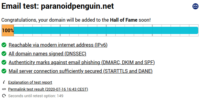 Internet.nl - Hall of Fame