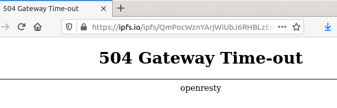 IPFS.io public gateway